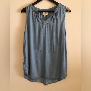 St John’s Bay Denim Look Tank Blouse